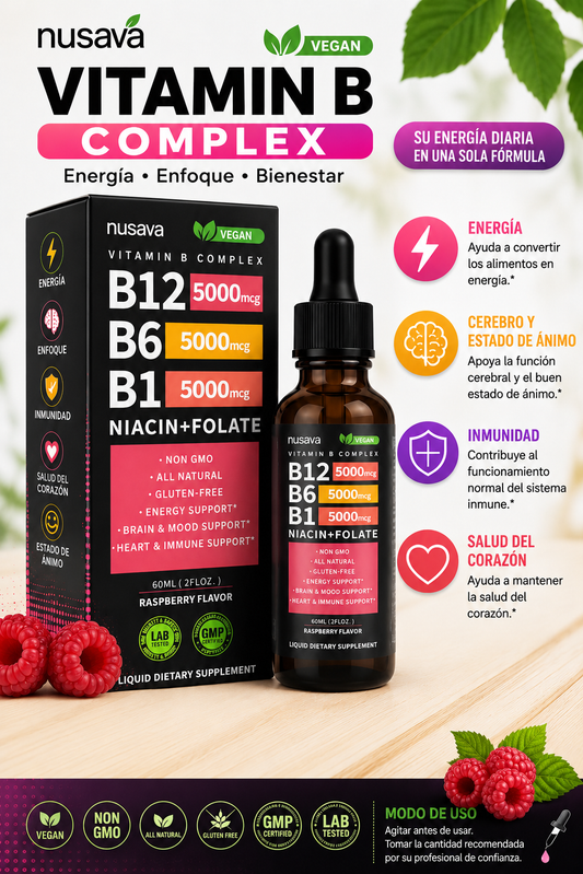 Gotas Vitamina B Complex  60 ml